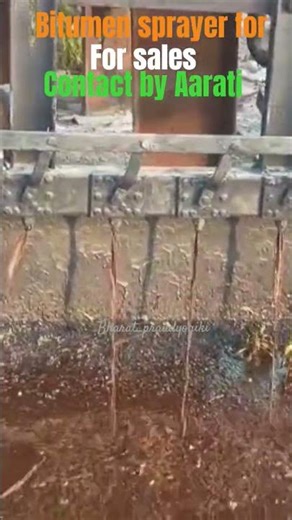 bitumen sprayer testing #bitumen #bitumesprayer #bharat_praudyogiki 8328342050
