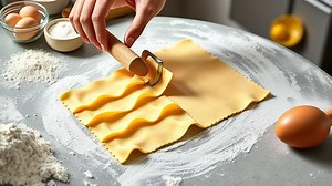 how to make wavy lasagna noodles? - Test Food Kitchen