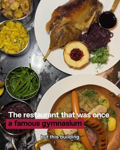 32K views · 568 reactions | A restaurant worthy of a gold medal! 磊 The history behind the German Gymnasium is incredible! Did you know this? ⁠  German Gymnasium, King's Cross, N1C 4BU | Secret London | Facebook