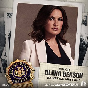 147K views · 7.3K reactions | She's got a good head on her shoulders, with great hair. Pause to see which Olivia Benson hairstyle you are! | Law & Order | Facebook
