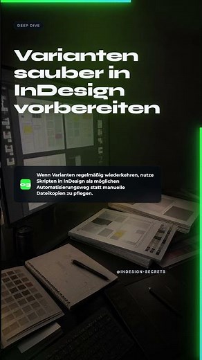 Bedingter Text für saubere Variantenlayouts in InDesign