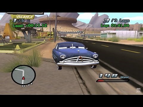 Disney Pixar Cars Lightning McQueen Doc Flo Sheriff Racing HD