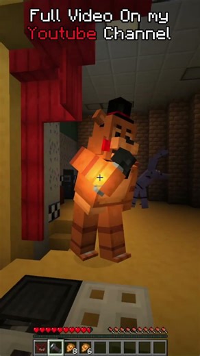 Five Nights at Freddys in Minecraft gameplay! #minecraft #fnaf #fivenightsatfreddys #gaming