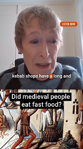 6.7K views · 98 reactions | Was it a good idea to buy a pie from a street seller in a medieval city? Carole Rawcliffe details the perils and pleasures of fast food in the Middle Ages... Listen to the full conversation ad-free at historyextra.com/podcast or search 'historyextra' wherever you listen to podcasts.  by Getty Images | HistoryExtra | Facebook