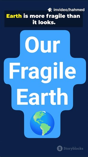 Earth is so Fragile, Why? #nutshell #shorts #facts #earth #didyouknow #science