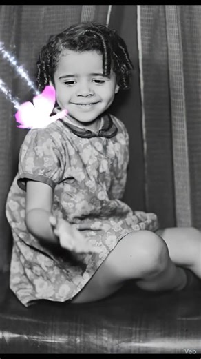 Look what I did to my mother’s baby picture. I love it ♥️🦋 | Michelle Hart