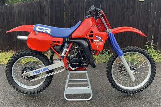 No Reserve: 1984 Honda CR125R