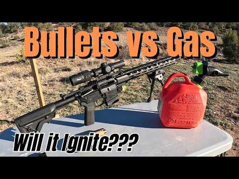 Can a Bullet Really Catch Gas on Fire???