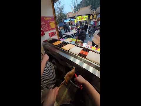 Uncut POV | Grilling Starch Sheets & Adding Sauces | Real-Time Vendor Rhythm