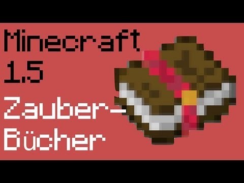 Minecraft Tutorial - Verzauberte Bücher (Item-Enchanting)