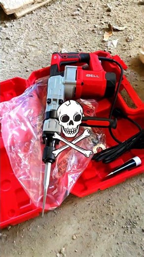 Smooth Wall Chasing with IBELL Demolition Hammer ⚒️ Electrical Wiring Work