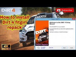 How To Install DIRT4 FITGIRL Repack without error | Aniket sarode Gaming | Dirt 4 instalation |