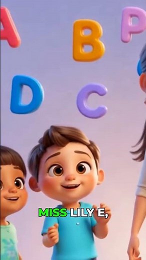 Chantons l'alphabet avec Miss Lily!