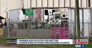 Farmer advocates for better working conditions inside food processing plants