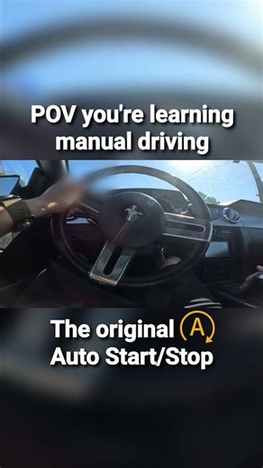 POV you're learning manual #cars #automobile #automotive