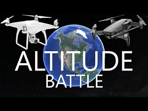 Mavic Air and Phantom 4 ALTITUDE BATTLE - Ken Heron