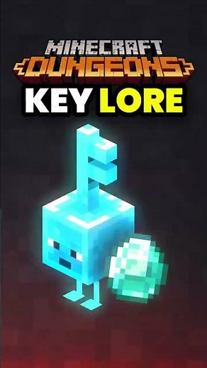 KEY LORE in Minecraft Dungeons! #minecraftdungeons