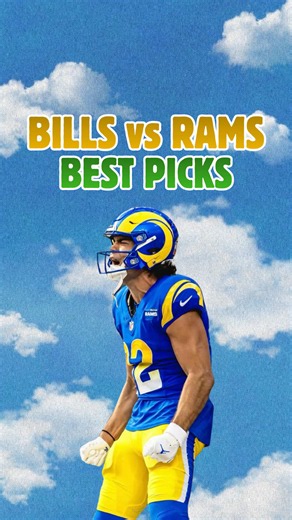 Bills vs. Rams (Monday Night Football) #nfl #fyp Rams vs Bills MNF Props Monday NFL Locks