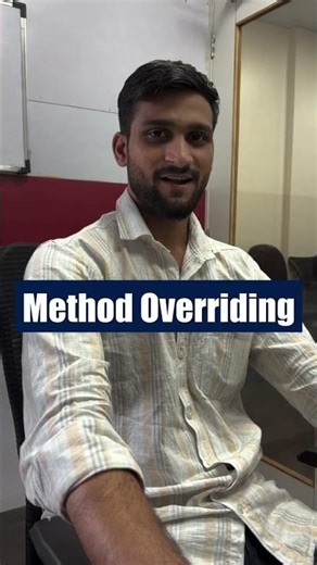 What is method overriding in OOPs? Explained with Real-Life Example | #godigiinfotech #ai