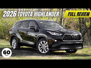 2026 Toyota Highlander Review | BIG Changes for 2026!