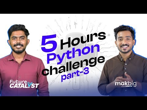 5 Hour Python Challenge Part -3🔥