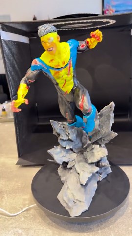 Invincible Inpsired, 3d Model 1/6 Scale - Etsy
