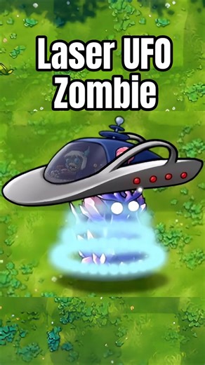 Laser UFO Zombie #pvzfusion #mobilegame #pvzgame