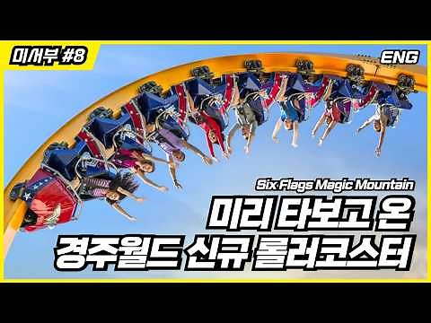 Riding All Six Flags Magic Mountain's Roller Coaster!