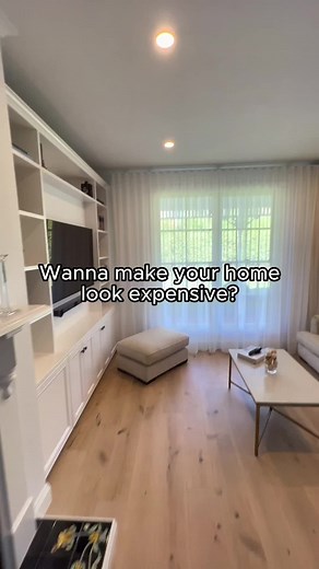 Achieve an Expensive Look with Ceiling-Mounted Curtains! 🏡✨ By installing a track system a few inches away from the wall, your curtains effortlessly hang from floor to ceiling, creating a seamless and luxurious aesthetic. Not only does it add a touch of elegance, but it also visually enhances the height of your ceilings. ⠀ ⠀ #homedecor #hometips #decortips #curtains#SocialPilot