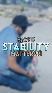 Most people don’t realize how important sand type is in a paver...