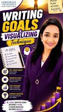 Writing Goals & Visualizing Technique 🏆🌞 Morning Habit