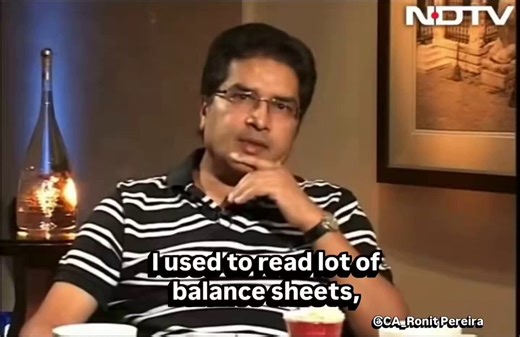 “In 1980s, every weekend I used to collect 50–100 balance sheets to read. There was no company owned by my friends’ dad whose balance sheet I hadn’t read.”“By 1985, I was absolutely on top of these 200-300 companies.”- Ramdeo Agarwal. 2012. NDTV
