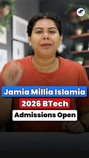 ✅ JMI Registrations Open 🤩 Jamia Millia Islamia BTech 2026 Admission #BTech #JMI #JamiaBTech #Shorts