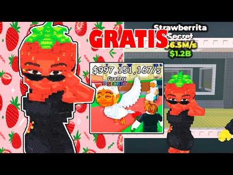 HOW TO EASILY GET FREE STRAWBERRIES IN STEAL A BRAINROT ROBLOX