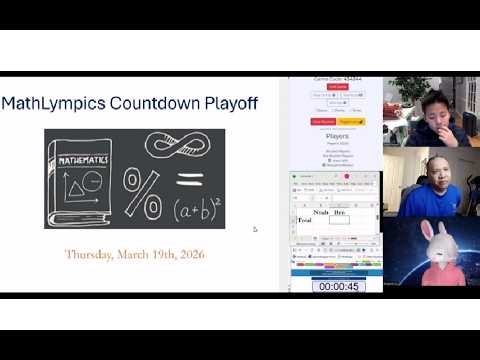 MathLympics Countdown Playoff 17