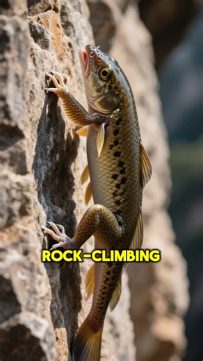 Fish CLIMBS Waterfalls with SUCTION FEET?! 🐟💦