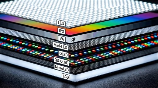 Different Types of TVs Screens Explained: LED, OLED, QLED, Mini-LED, QD-OLED, IPS, and VA