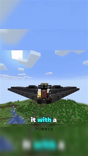 "This B2 Stealth Bomber Was Made in Vanilla Minecraft" | #b2bomber #machine #destroy