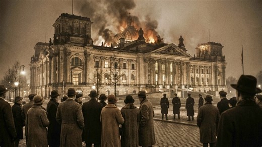 German democracy collapsed within weeks after the Reichstag fire