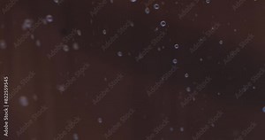 air particles swirling in water | slow motion mode 120 fps, 4k video