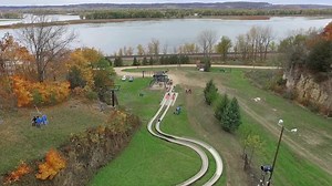 Race down 2,000 feet of track on the Alpine Slide. Experience summer at Chestnut Mountain! | Chestnut Mountain Resort