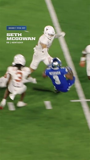 introducing Seth McGowan: #kentuckyfootball #nfldraft #indianapoliscolts