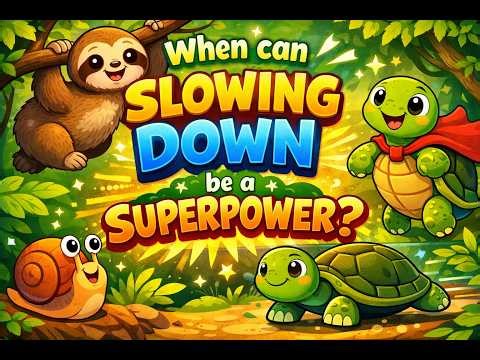 When slowing down can actually be a superpower?