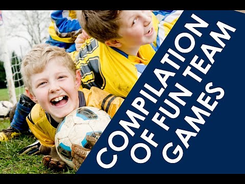 COMPILATION FUN FOOTBALL GAMES / FUN FOOTBALL DRILLS / FUN SOCCER DRILLS / FOOTBALL FUNNY GAMES