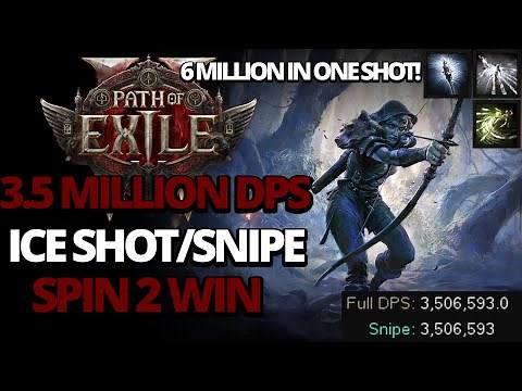 POE2 - 6 Million in 1 Snipe - Ice Shot Ranger Build Guide - Deadeye Build Guide - One Shot Bosses!