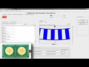 How To Program The High Resolution Twin Motor Kit (PCB Piezomotor)
