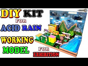 DIY KIT FOR ACID RAIN WORKING MODEL || INSPIRE WORKING MODEL || PROJECT SOLUTION