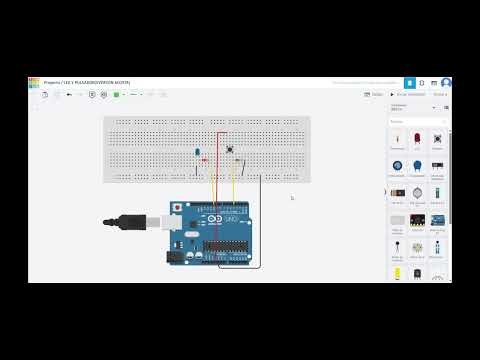 Como encender una luz LED con un pulsador 👍