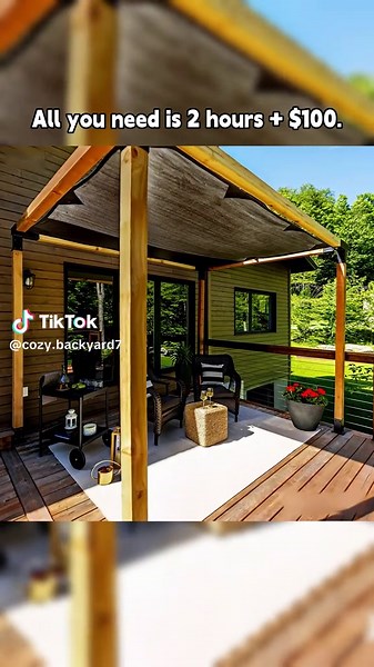 Cozy Backyard on TikTok