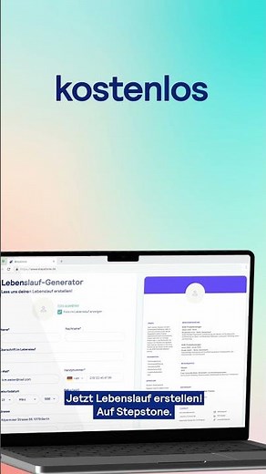 Deine helfende Hand, wenn es um Jobs geht | Stepstone | OT-CV-6s-9:16